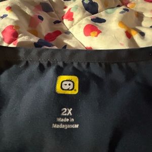 Wonder wink scrub shirt